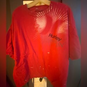 Vintage Men’s Hurley Vibrant Red Tee